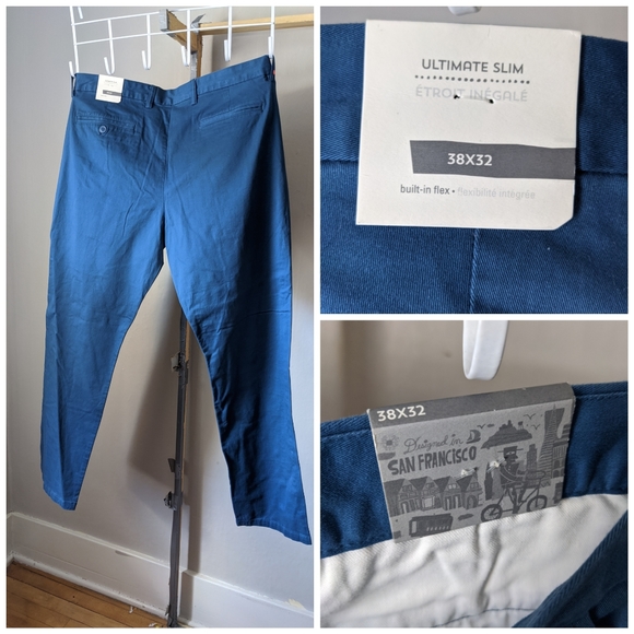 Men's 38/32Slim Old Navy slacks - Picture 2 of 2